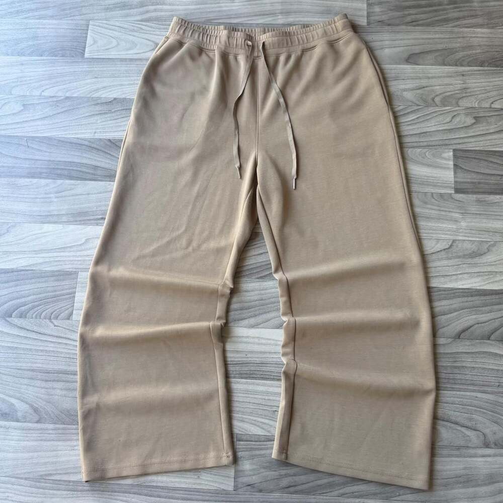 Vintage Y2K Baggy Tan Wide Leg Sweatpants Mens XL